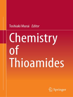 cover image of Chemistry of Thioamides
